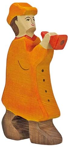 Holztiger Shepherd with Flute, Wood