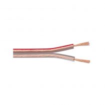 Goobay 15130 Speaker Cable, Transparent, CU, 8 mm Diameter, 10 m Cable Length
