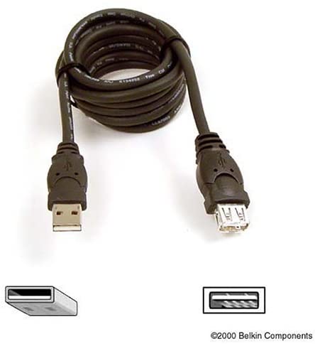 Belkin Pro Series USB Extension Cable, 3 m, Black, 3 Meters