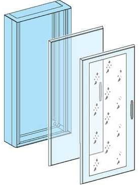 Schneider Electric 08132 Transparent Door W600 6m Prisma G IP30, White