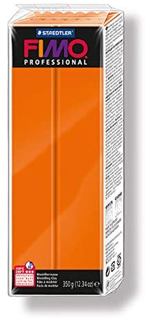 Fimo Professional Modelling Clay, Orange, 350 g