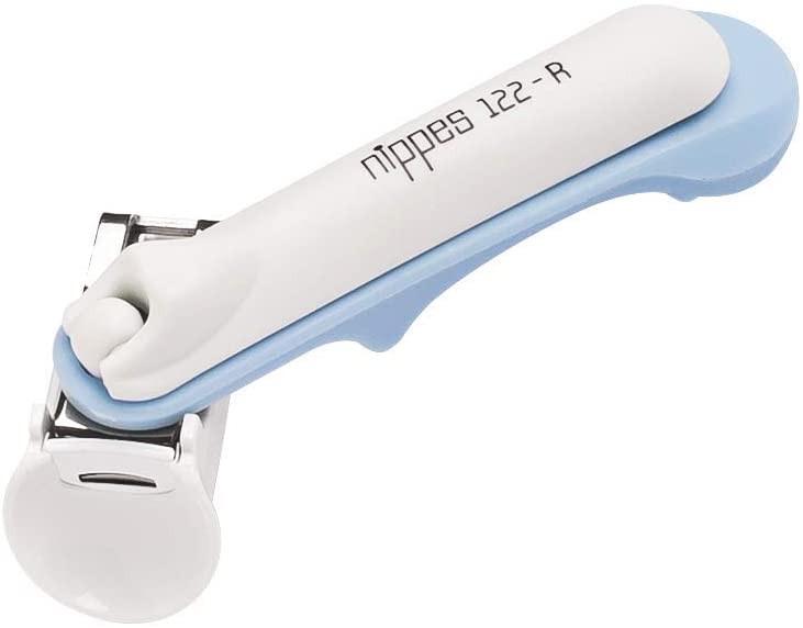 Nippes Solingen Baby Safety Nail Clippers, Plastic, 8 cm, Blue, 122B - Image 2