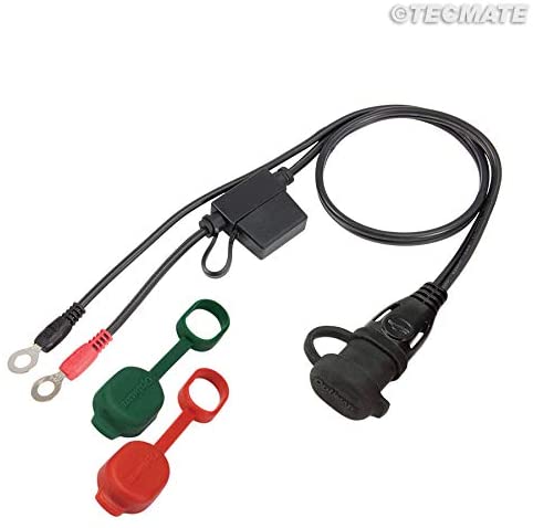 Optimate O1 SAE Weatherproof Eyelet Lead M6, Nero, Medium