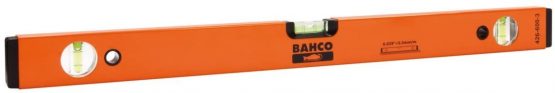 Bahco 426-800 BH426-800 Spirit Level with 3 Vials Precision, Orange/Black, 800 mm