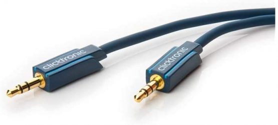 Clicktronic 70476 Casual MP3 Audio Cable, 1m Length