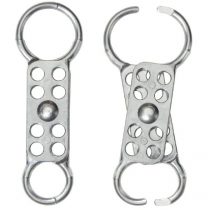 Master Lock ML429 Dual Aluminium HASP, 1", 1"-1/2" Jaw Diameter, 8"