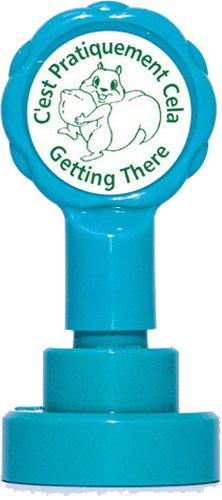 C'est Pratiquement Cela FRENCH Self Inking Teachers Reward Stamp X11967, Medium
