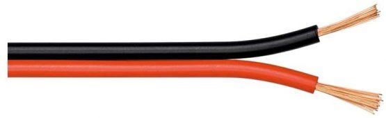 Goobay 67740 Speaker Cable Red/Black CCA, 50 m Cable Length