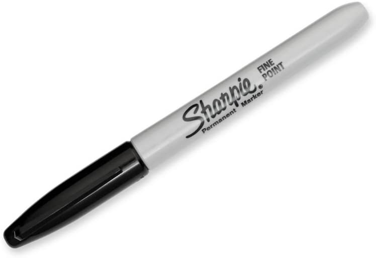 Sharpie Fine Point Permanent Marker - Black, Pack of 5 (Packaging May Vary) - Image 2