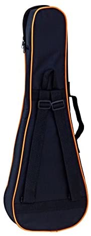 Ortega Guitars Economy Series Bag - Concert Ukulele Bag - Height 62 cm - With Shoulder Straps - Nylon, Black (OUBSTD-PINE) - Image 2