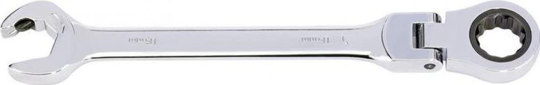 Draper Expert 06852 8mm O/E Flex Ratchet Spanner, Silver, 8 mm