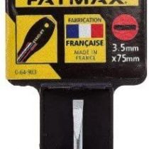 Stanley 0-64-983 Fat Max Screwdriver Parallel 3.5X75Mm-Black/Red