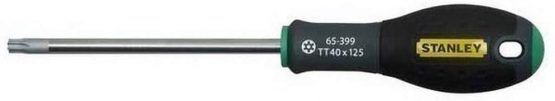 STANLEY 0-65-399 Destornillador FatMax TT40 X 125 mm, Multicolored