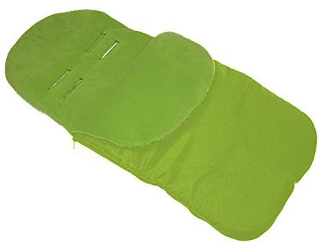 Universal Footmuff Baby Cosy Toes Fit All Pushchair Buggy Car Seat Plain Colour Light Green
