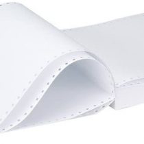 Q-Connect Listing Paper 11 x 9.5 inches 3-Part NCR Perforated Plain - Pack of 700
