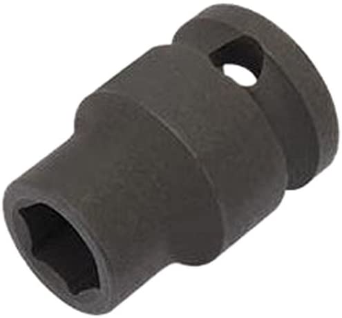 Draper 06876 Expert 16mm 3/8" Square Drive Hi-Torq 6 Point Impact Socket, Black
