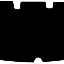 Sakura WW1095 Carpet Boot Mat, Black Trim