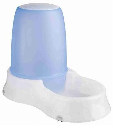 Trixie Food and water dispenser for cats and dogs: 1.5L, random color, Transparent, 1 Unité (Lot de 1) - Image 4