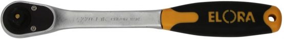 Draper 25930 Elora 1/2" Quick Release Reversible Ratchet Drive with Soft Grip and Fine Tooth, 270mm Length - Image 2