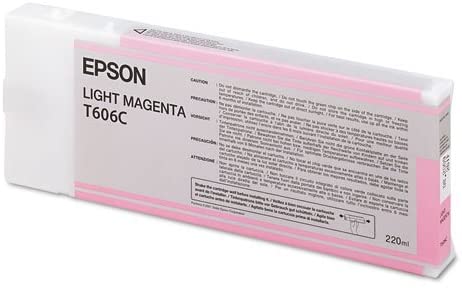 Epson T606C 220ml Ink Jet Print Cartridge - Light Magenta