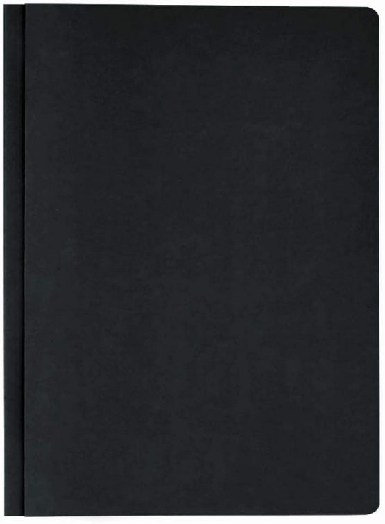 Elba 23462BL Extra Thick 320 g/sq. m Manila Cardboard for 200 DIN A4 Pages Set of 50 Blue File with Two Clips Black - Image 2