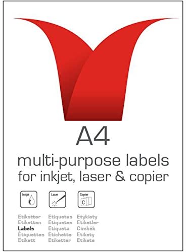 Stampiton TS-190224 Multi Purpose Laser Label, 38.1mm x 21.2mm, Pack Of 6500