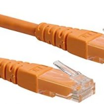 ROLINE LAN cable Cat 6 | UTP Ethernet network cable with RJ45 connector Orange 3 m