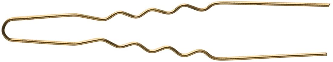 Comair 3150059 Curling Needles Pack of 50 65 x 0.55 mm Thin Gold, 50 count (Pack of 1)