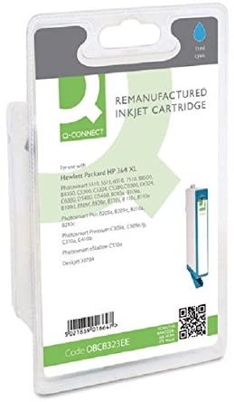 Q-Connect Ink for HP364XL Ink Cartridge - Cyan