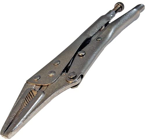 Silverline Self Locking Long Nose Pliers 225mm (675134), 225 mm