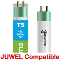 iQuatics Juwel Compatible Aquarium Fluorescent Light Bulb T5 (Single), Blue Plus, 45w 895mm 36"