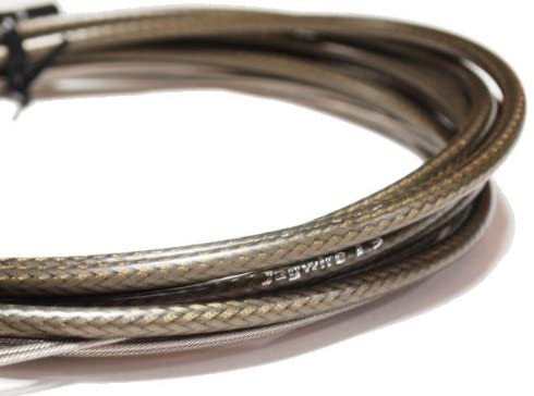 Jagwire 18008391 Hyflow Hydraulic Hose 3000 mm - Carbon Silver, 3m