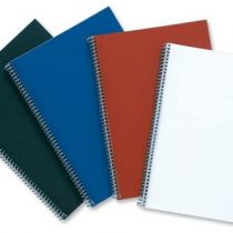 GBC 250 GSM A4 Textured Linen Look Binding Covers - Red (Pack of 100)