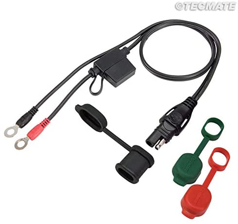 Optimate O1 SAE Weatherproof Eyelet Lead M6, Nero, Medium - Image 3