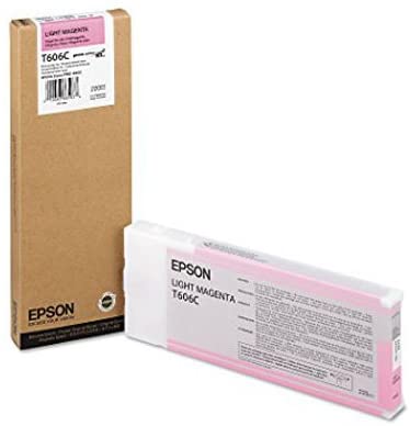 Epson T606C 220ml Ink Jet Print Cartridge - Light Magenta - Image 2