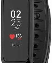 MyKronoz KRZEFIT3HR – Activity Tracker – Black/Black, Universal