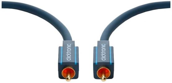 Clicktronic 70443 Casual Audio/Video Cable, 1m Length - Image 2