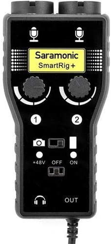 Saramonic SRSMARTRIG2 Two-channel Mic and Guitar Interface, Black - Image 4
