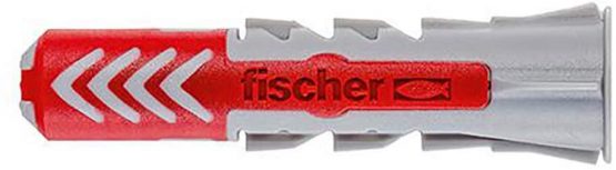 fischer 538242 DUOPOWER Wallplug, Red/Gray