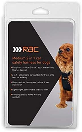RAC Car Harness Medium, Red