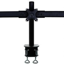 Newstar FPMA-D700D3 Tilt/Turn/Rotate Triple Desk Mount (clamp) for three 10-27" Monitor Screens, Height Adjustable - Black