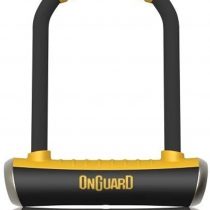 ONGUARD 8001 Brute STD U-Lock, Black/Yellow, 4.37 x 7.96-Inch