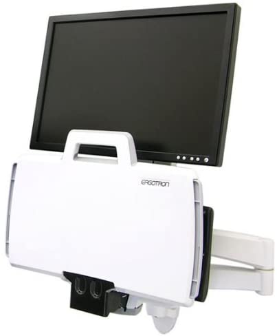 Ergotron 200 Series Combo Arm, Mounting kit (handle, wall bracket, articulating arm, support tray - Image 3