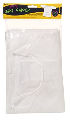 Darice Kids Art Smock, White, Multicolour, 20.82x26.41x2.79 cm - Image 2