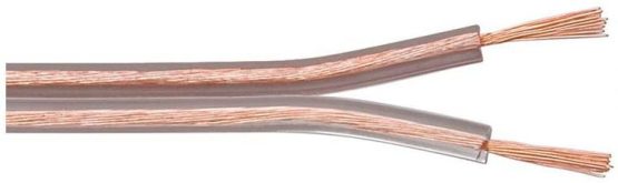 Goobay 67720 Speaker Cable Transparent CCA, 10 m Cable Length