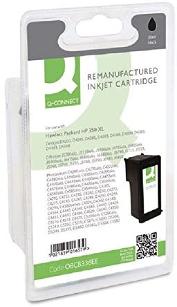 Q-Connect Ink for HP 350 XL Ink Cartridge - Black