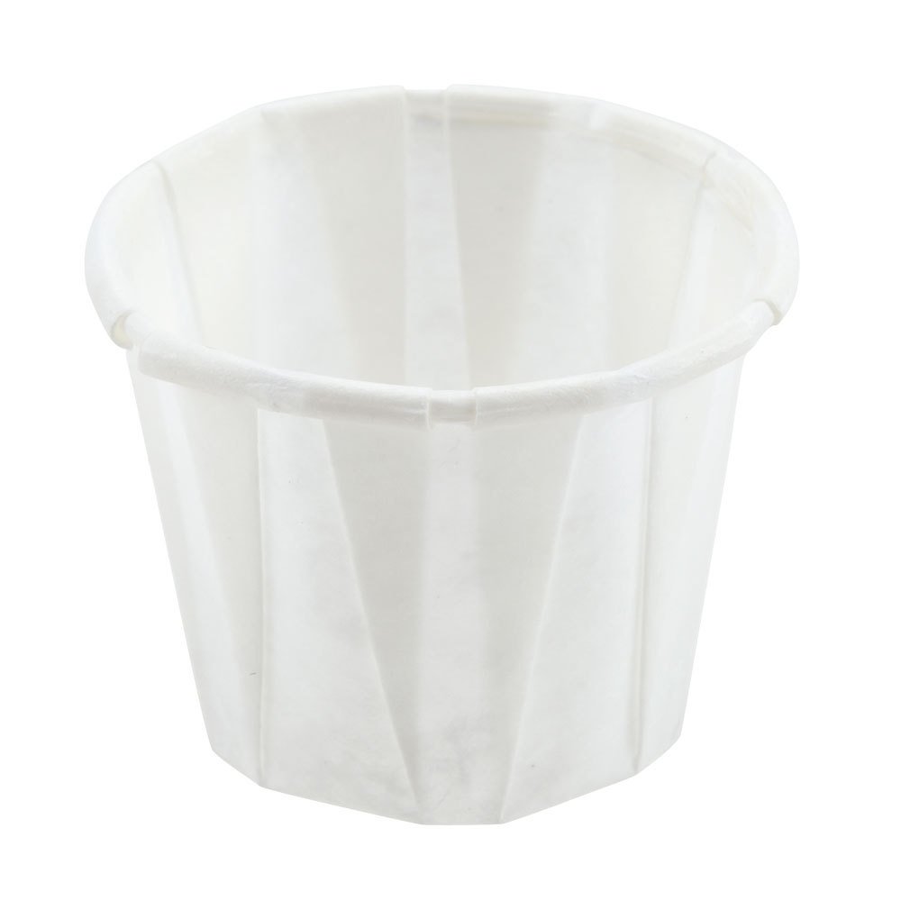 JenPak Paper Souffle Cups 2oz - Pack of 250, White, 250 Count (Pack of 1) - Image 2
