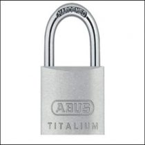 ABUS 64TI/25 25mm Carded Titalium Padlock