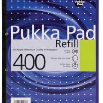 Pukka Pad, Refill Pad A4, 400 Page (Colours May Vary)
