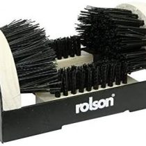 Rolson 61006 Boot & Shoe Scrubber, Black/White